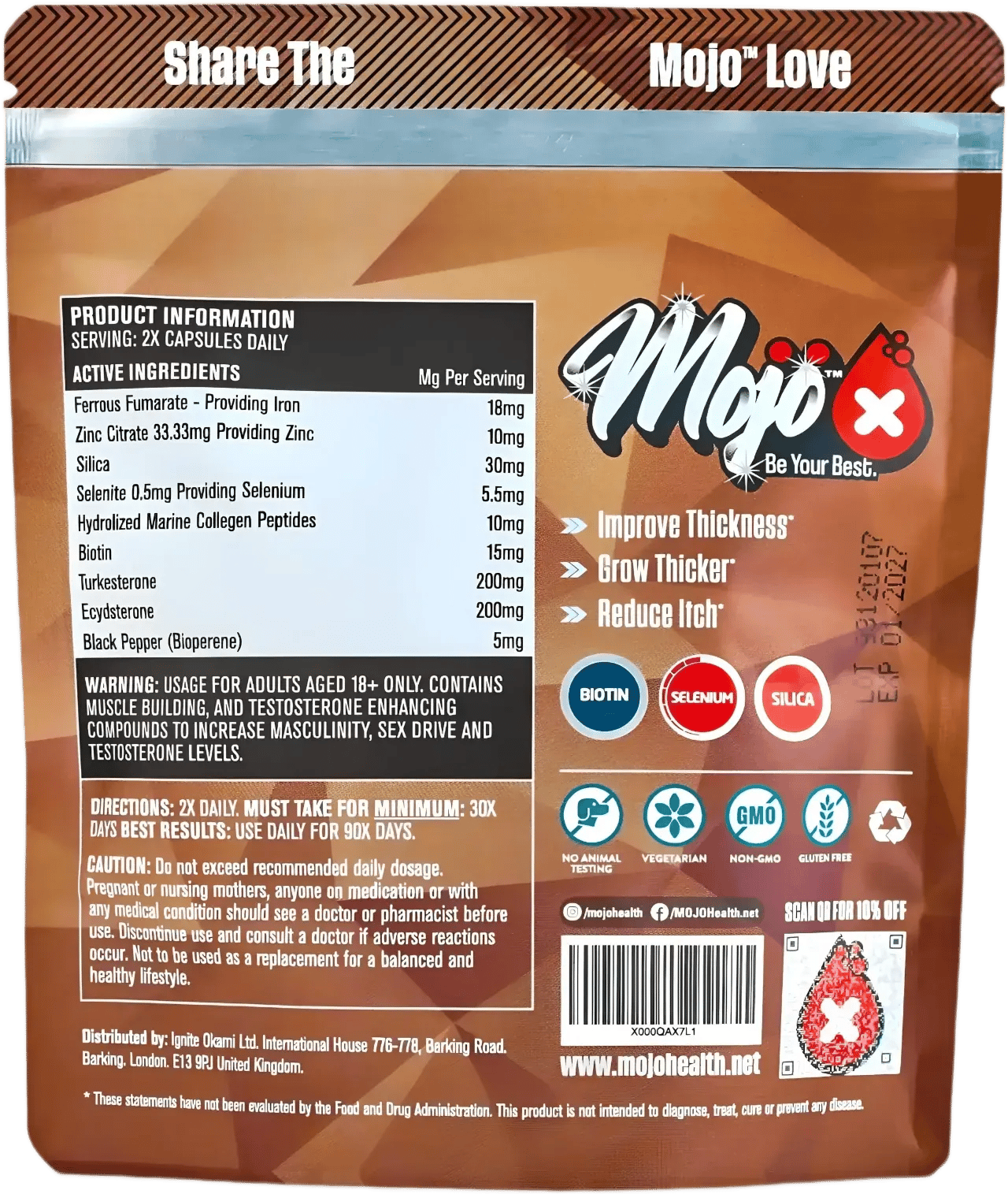 MOJO™ BEARD Капсулы